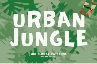 100 Patterns Urban Jungle Bundle for Local Business Branding