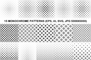 15 Monochrome Star Patterns for Clean Web and Editorial Design