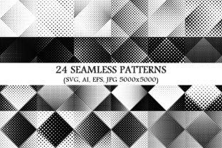 24 Seamless Halftone Dot Patterns Review