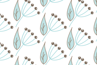 Blue Spring Pattern for Branding and Marketing Graphics