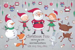 Christmas Fun Bundle: A Graphic Design Asset for Festive Illustrations