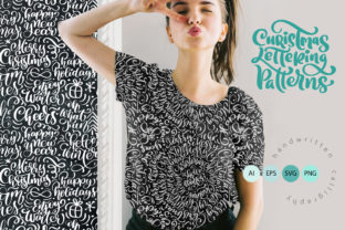 Christmas Lettering Patterns for Branding and Marketing