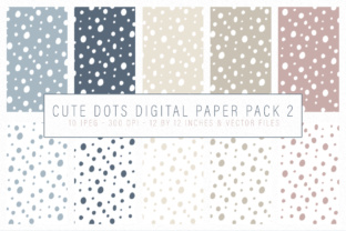 Cute Dots Digital Papers Review
