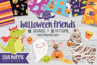 Halloween Friends Clip Art: Adorable Graphics for Seasonal Content