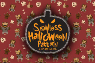 Halloween Seamless Patterns 100 – A Graphic Design Asset for Seasonal Content