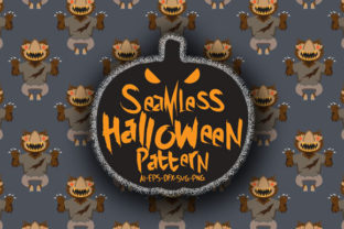 Halloween Seamless Patterns 93 – A Graphic Design Asset for Seasonal Web Projects
