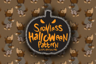 Halloween Seamless Patterns 95 Graphics
