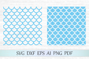 Mermaid Seamless Patterns for Crafts and Graphics
