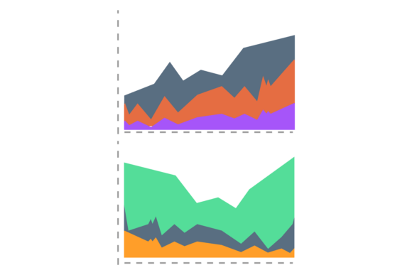Stacked Area Graphs Graphics for Crafting