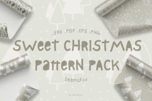 Sweet Christmas Patterns for Branding and Design